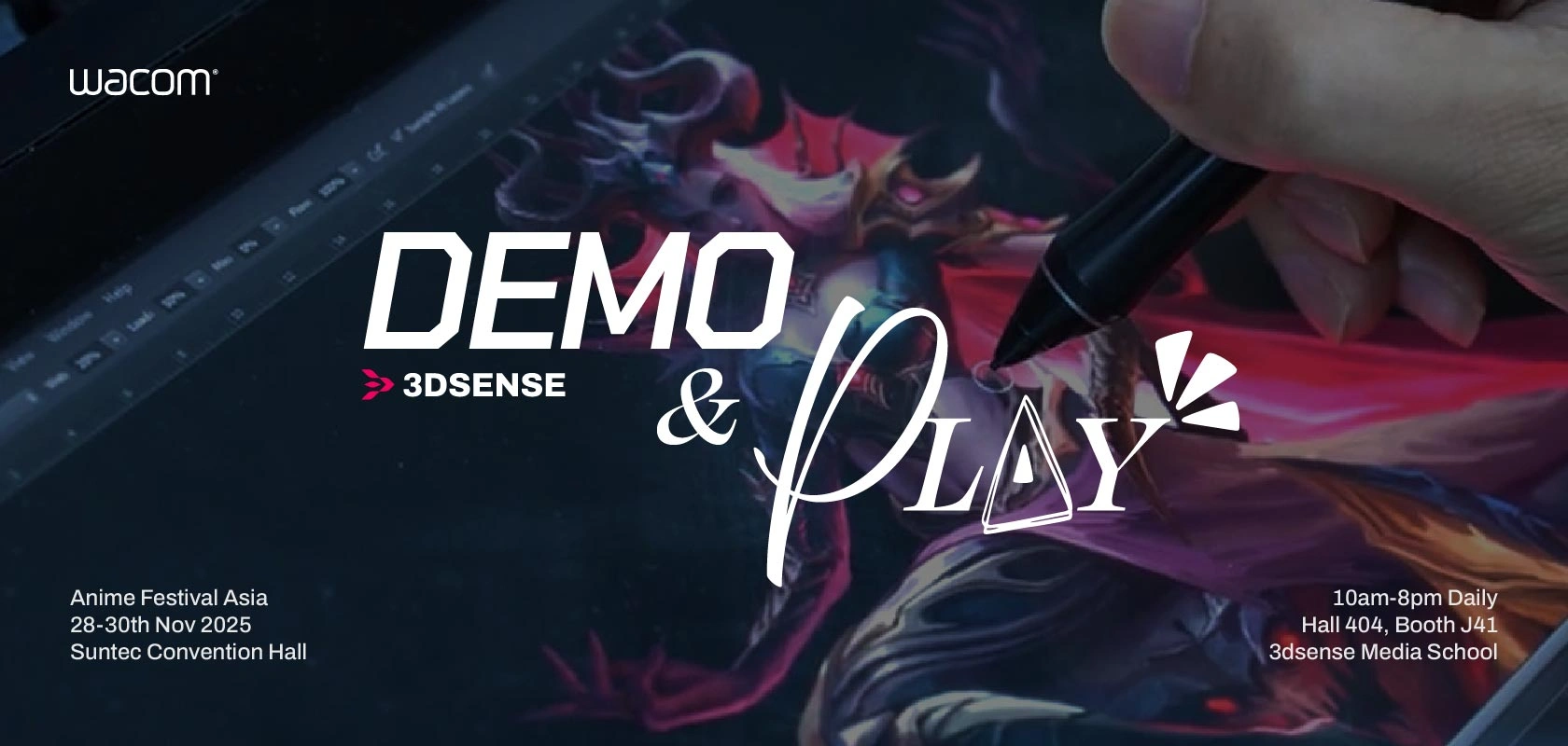 3dsense x Wacom Demo and Play
