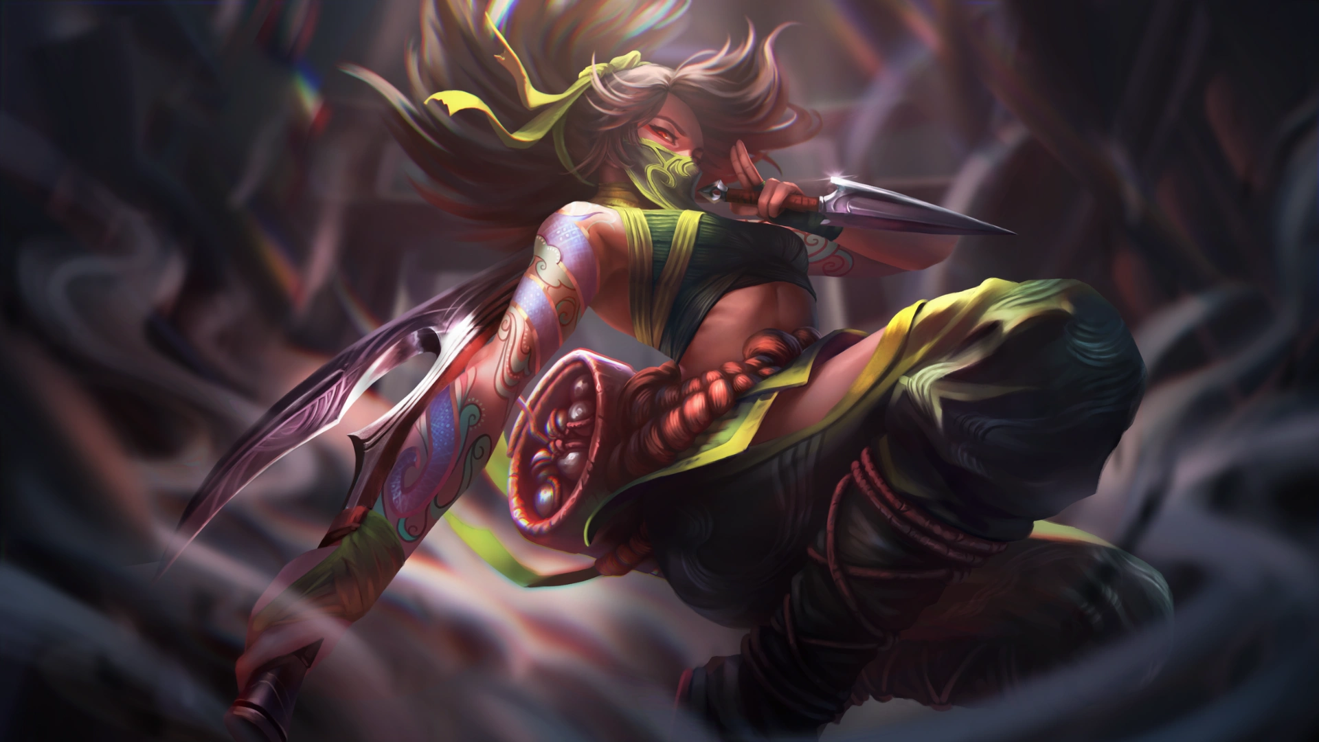 Rayen Liu Character Concept Art Drawing Art Work for 3dsense Media School Assignment