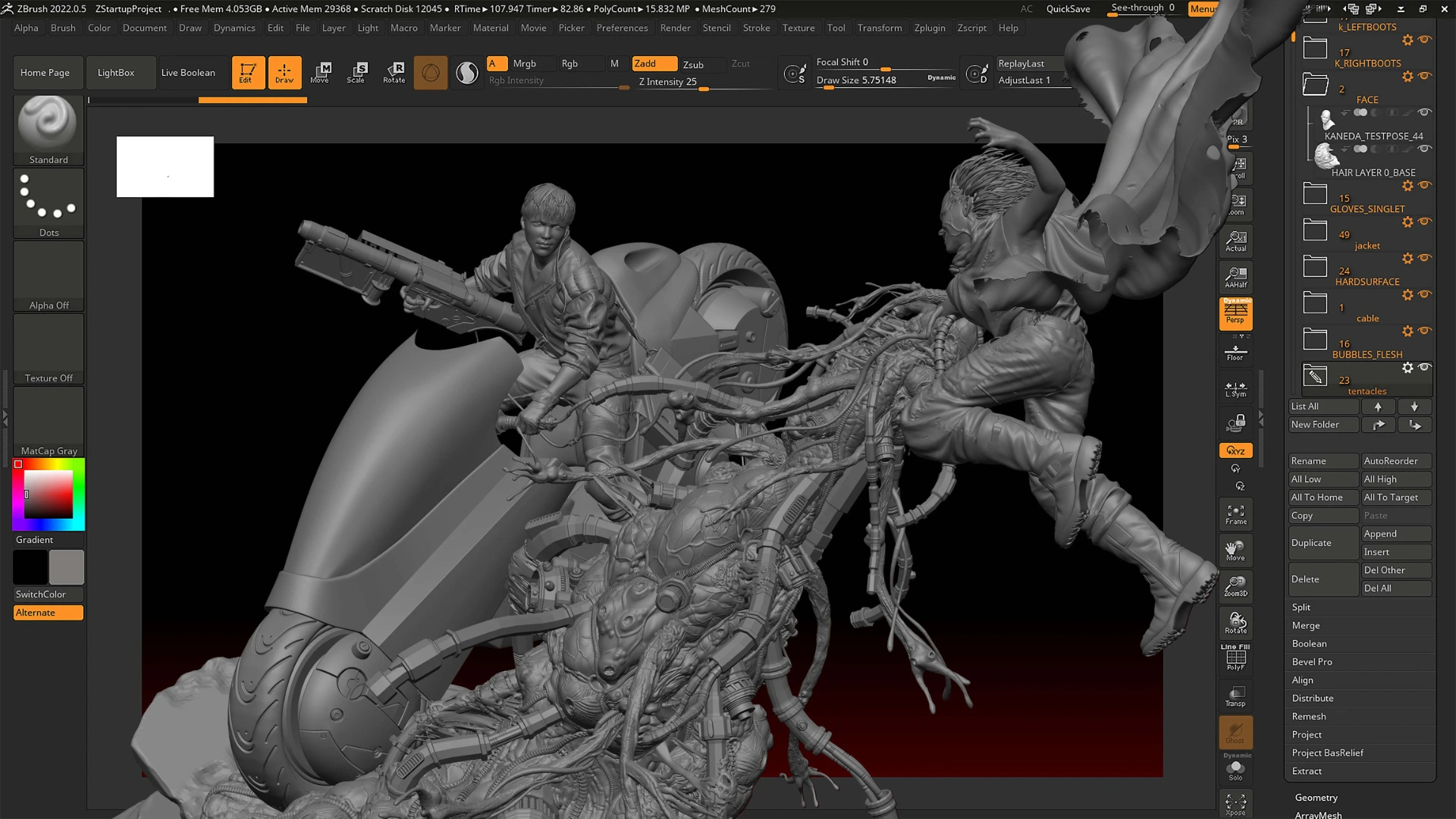 Iris Lim ZBrush 3D Model for 3dsense Media School Assignment