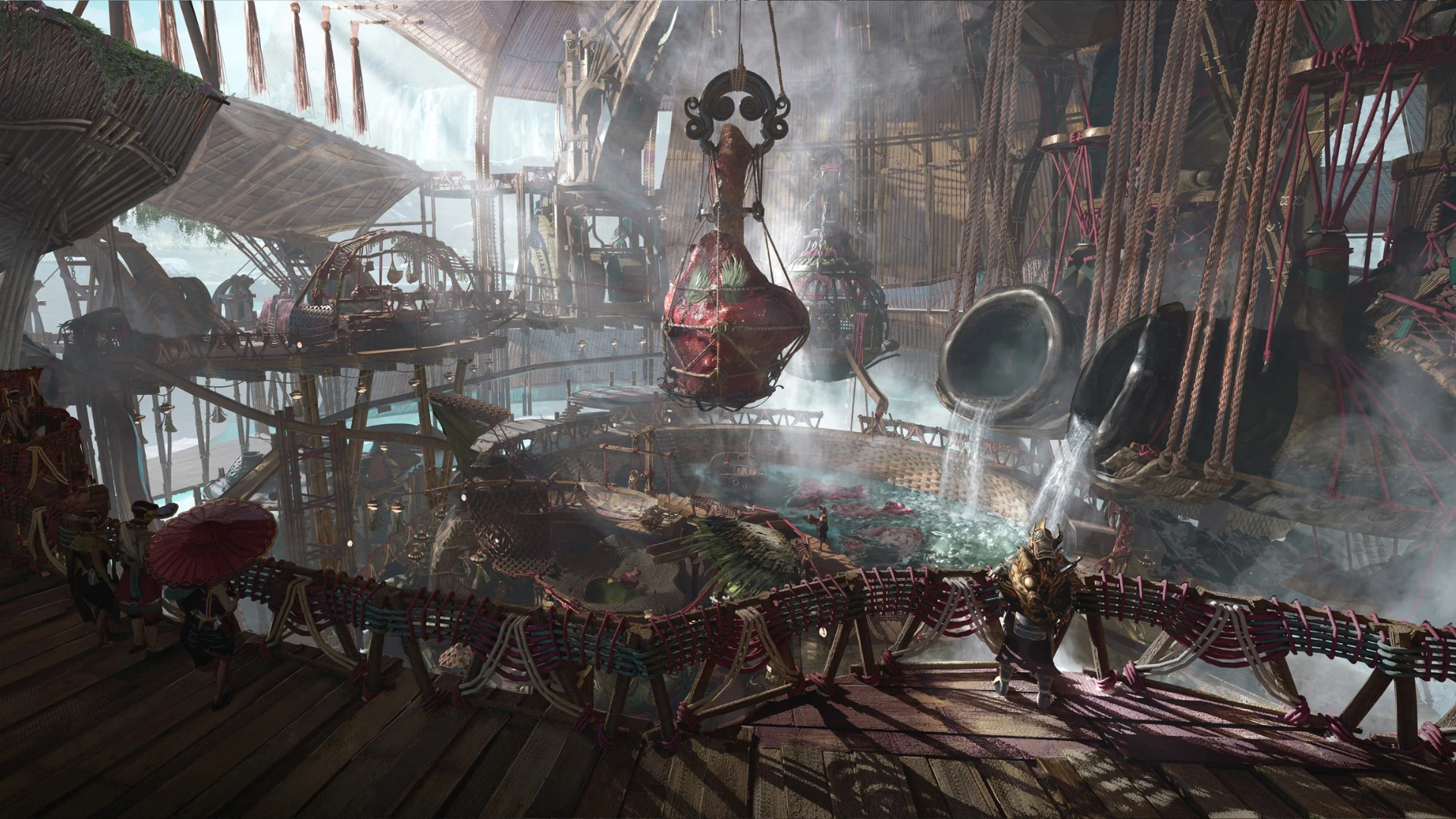 Environment Concept Art by 3dsense student Choomcherd Virapat