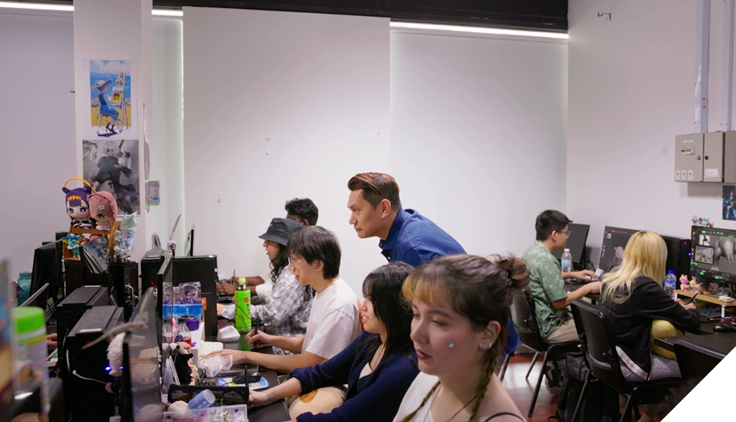 An overview of a 3d modeling lession at 3dsense media school.