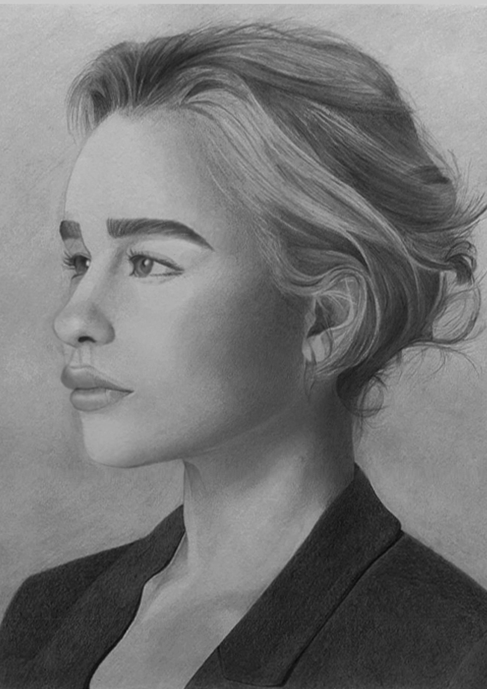 3dsense Media School student drawing on a Wacom tablet during a digital art class