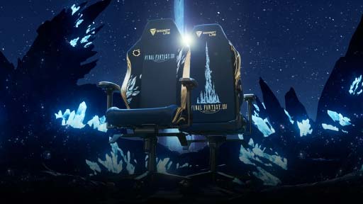 A video still from the Secretlab FINAL FANTASY XIV Collection, done by an Alumni.