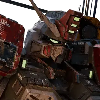 Benjamin Chan 3D Mecha Model for 3dsense Media School Assignment